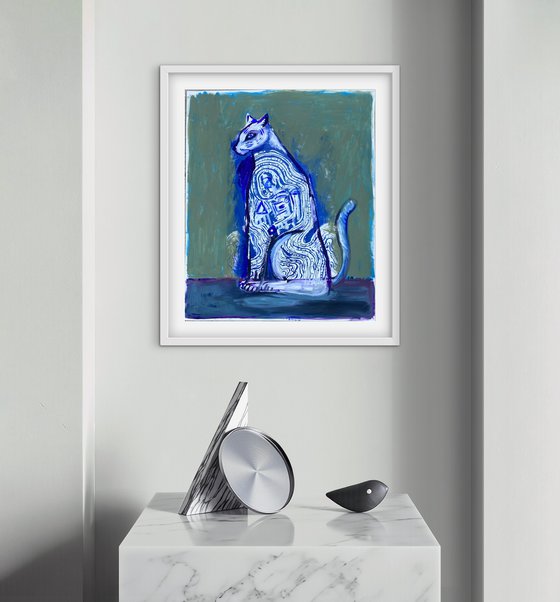 The Guardian cat