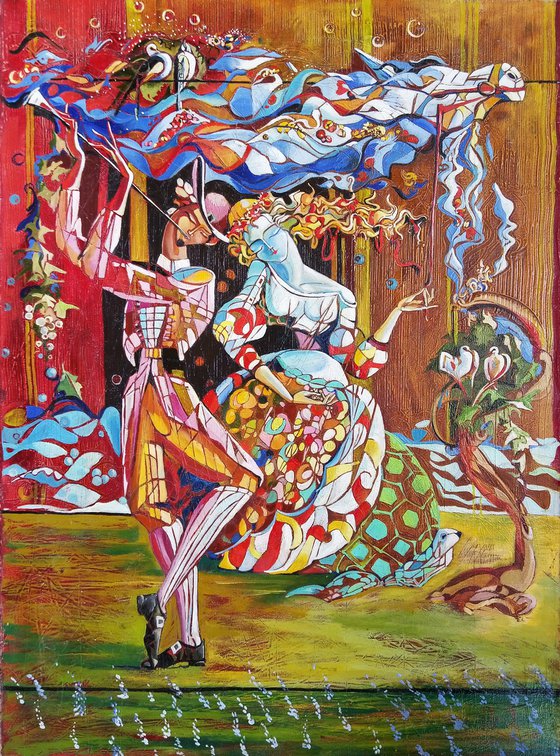 Serenade 60x80cm, oil/canvas