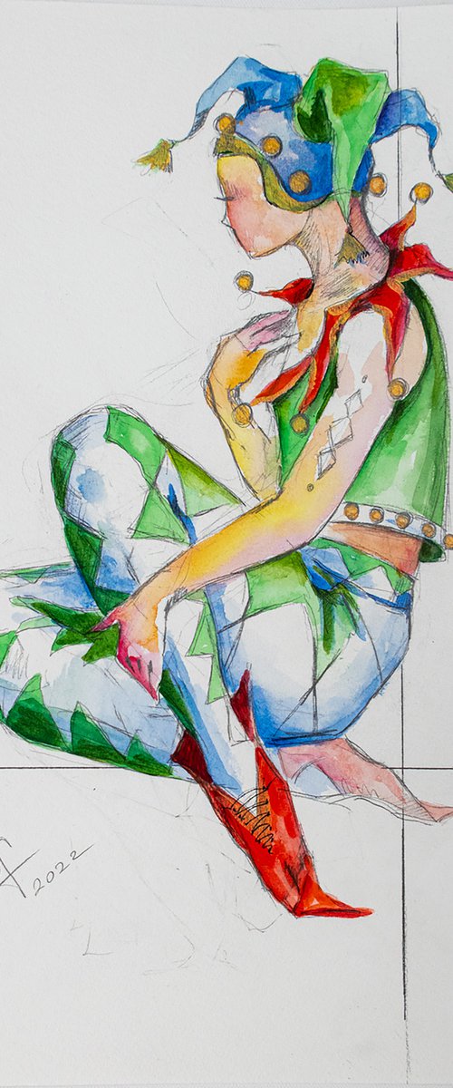 My Sweet and Tender Harlequin #2 by Anna Ravliuc