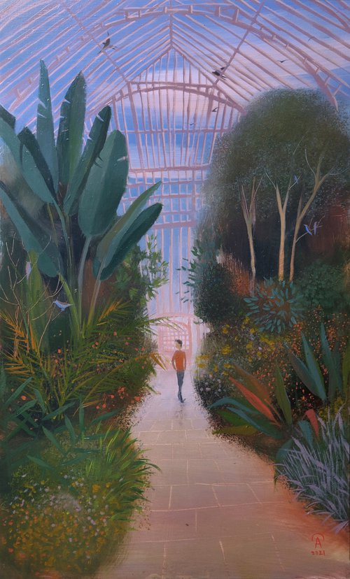 Temperate House, Kew Gardens by Ayna Paisley