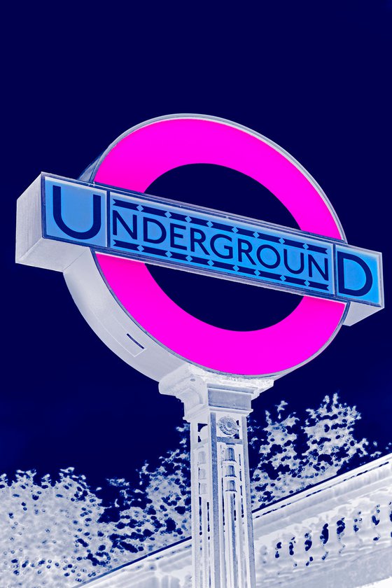 Underground Sign : 2021 NOV   1/20  24" X 16"