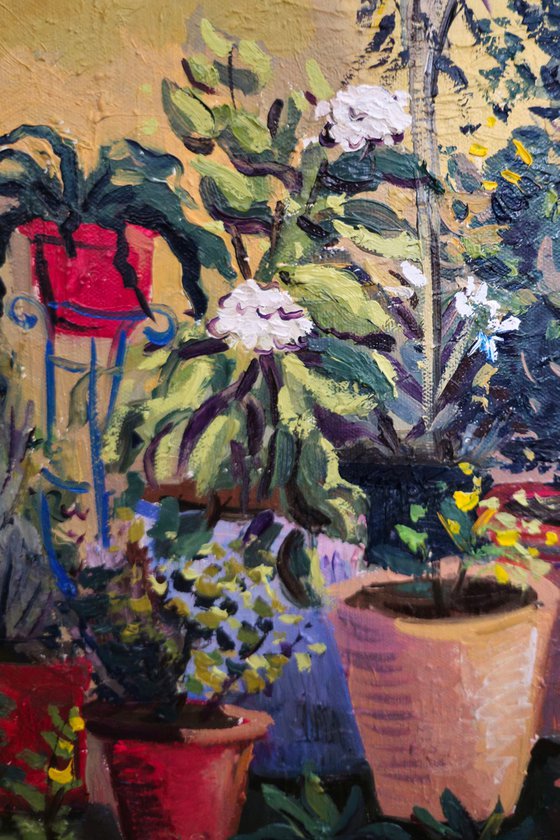 Blossoms in the garden