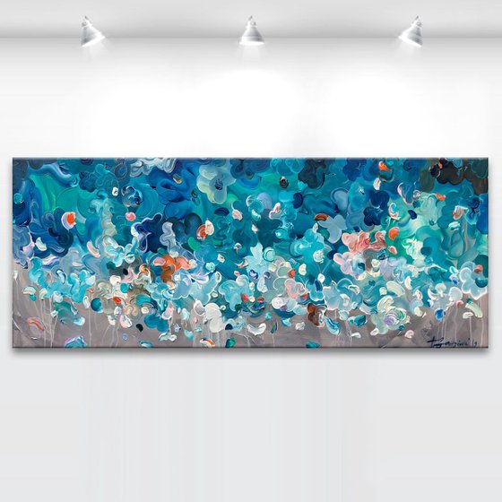 'Oceanum somnio' - 60x24"