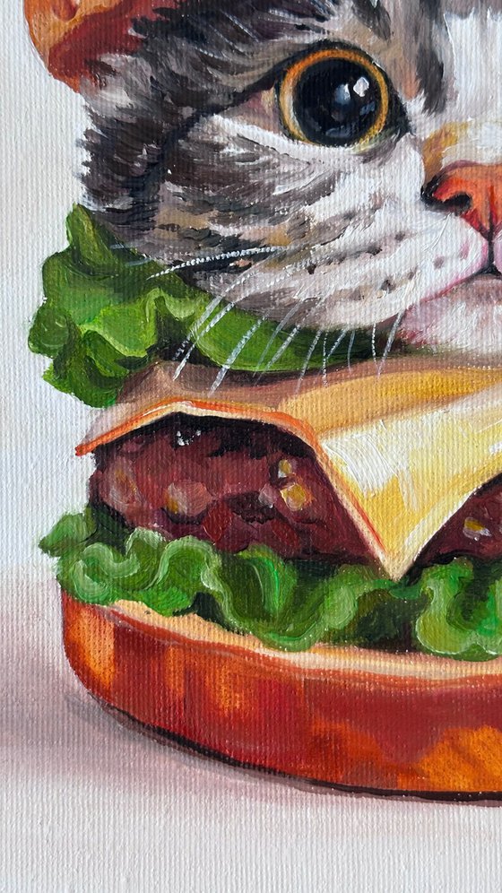 Burger Cat