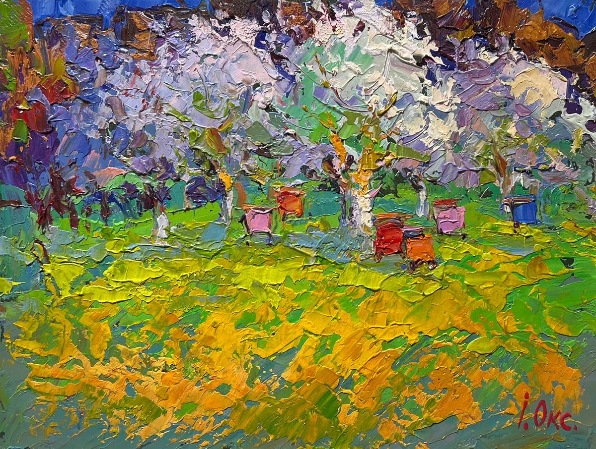 Spring Apiary By Kalenyuk Alex, 8 X 6, Artwork For Sale On Artfinder