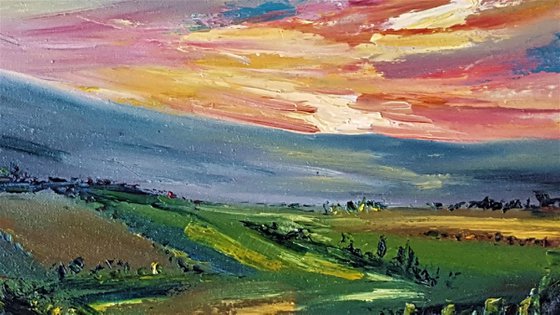 Sunset Skies - an Irish Landscape