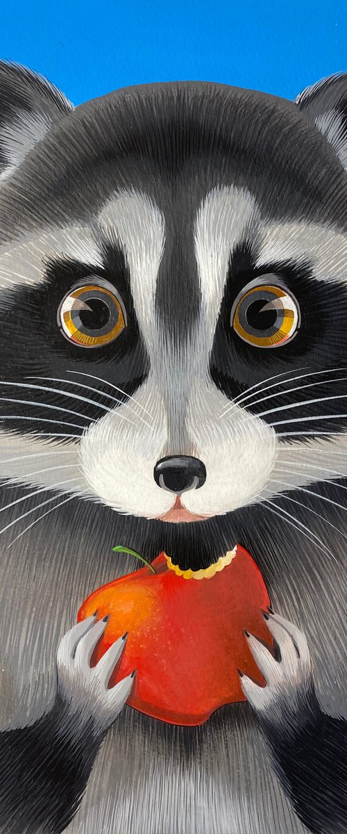 HUNGRY RACCOON by Johnny Karwan