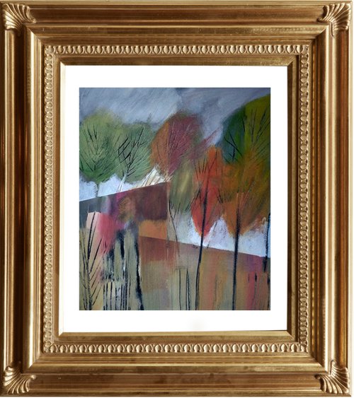 Autumnal Trees IV by Jan Rippingham