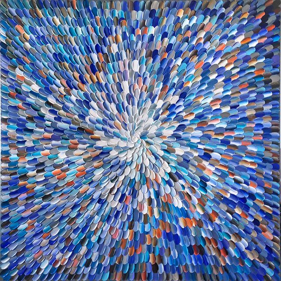 ‘Nix nemus III' - 40x40"