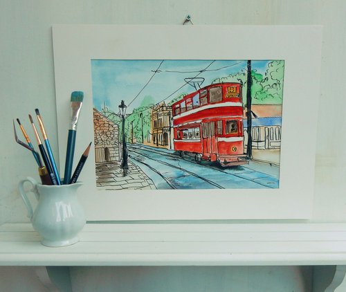 London tram by Vita Schagen