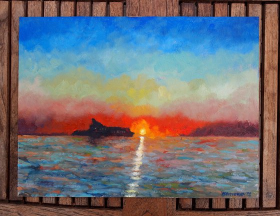 Seascape, Sea Stories - Sunset 3