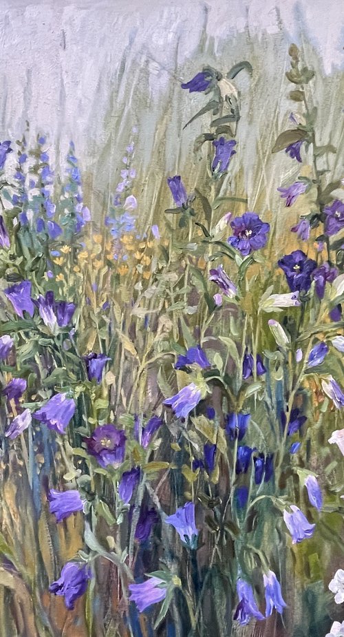 Bellflowers time by Nadezda Stupina