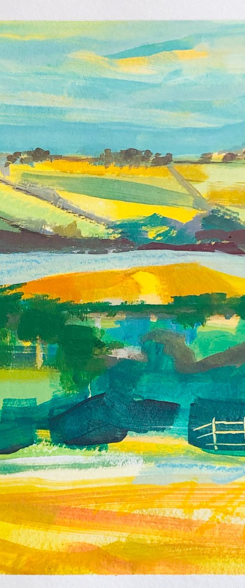 Abstracted Landscape 5 by Annie Meier