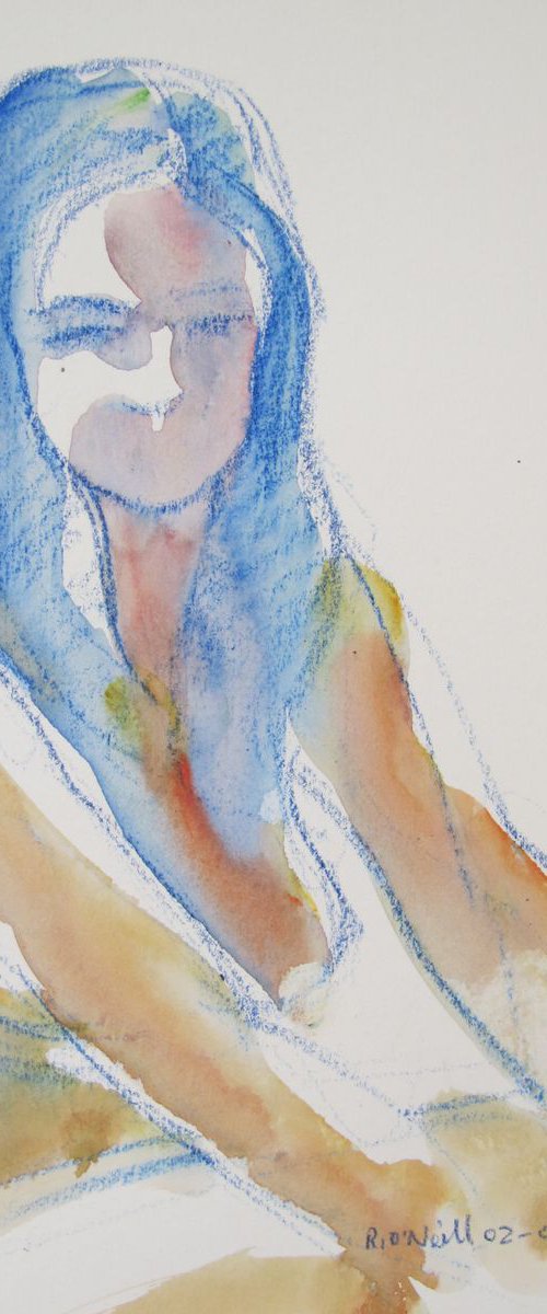 female nude - small artwork by Rory O’Neill