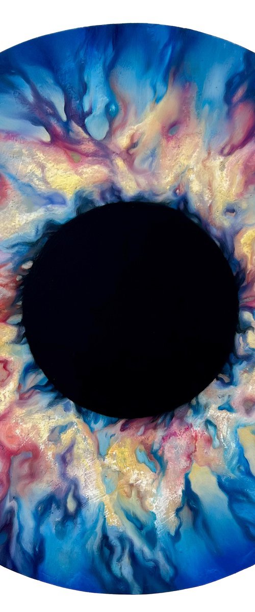 Sky Iris by Marjan Fahimi