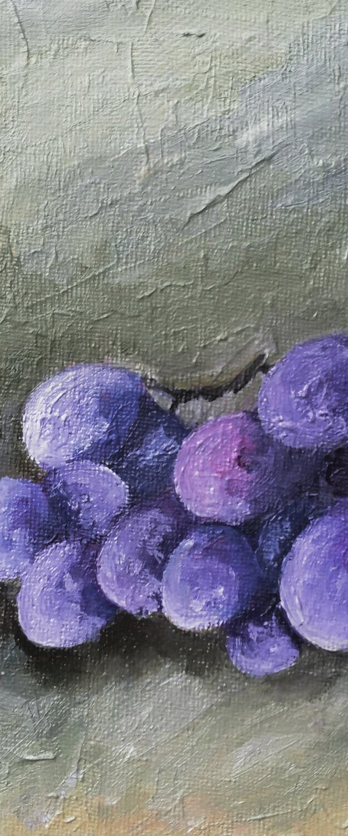 Grapes in the ice by Oksana Siciliana