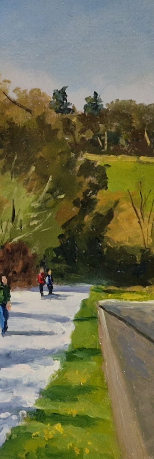 Walk along the river by José DAOUDAL