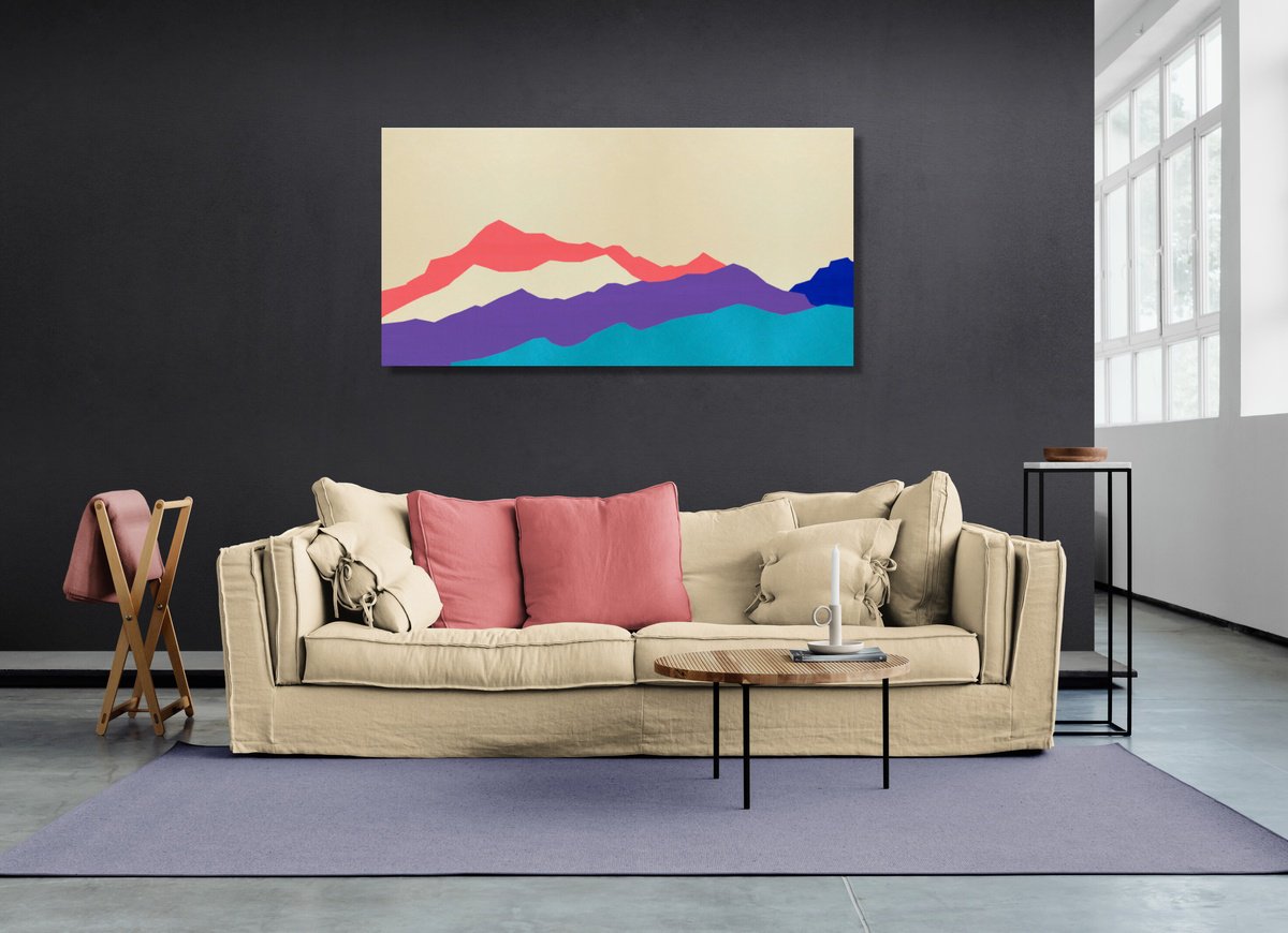  Mountain Breaths #28 By Marina Krylova, 63 X 31, Artwork For Sale On Artfinder