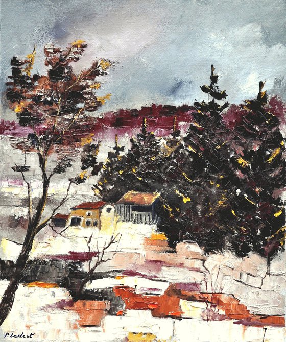 Snow in my countryside 5623