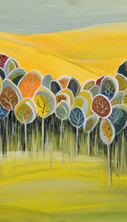 The Colorful Forest by Aniko Hencz