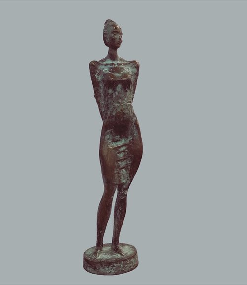 Sima(35x10x10cm, bronze) by Grigor Darbinyan