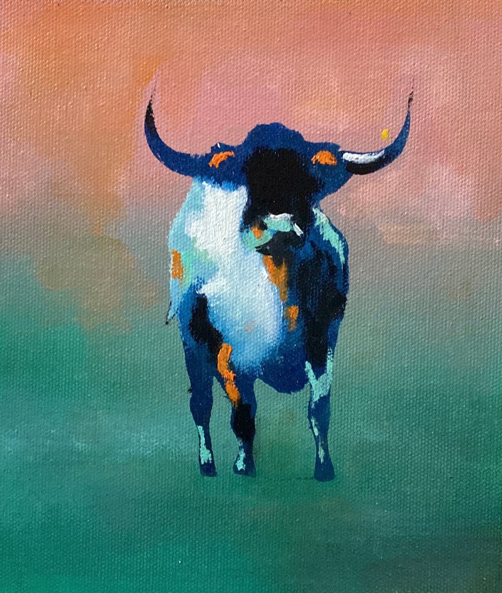 The bull (2023) by Elena Troyanskaya