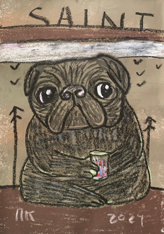 Saint pug #8