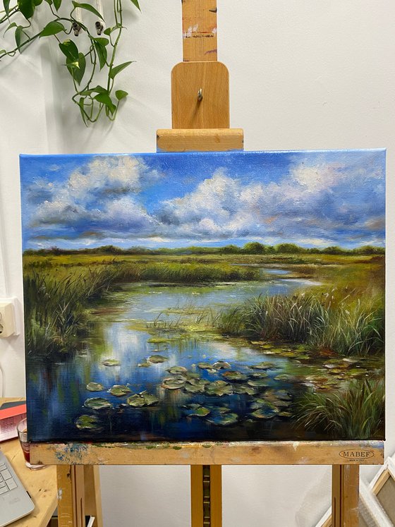 Oil paint on Canvas