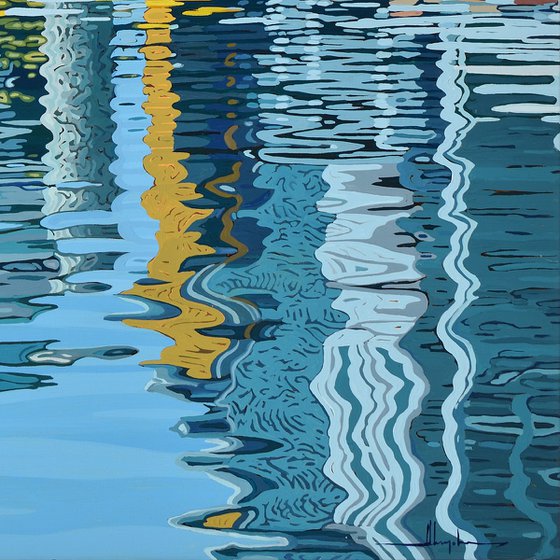 Houseboats And A Seagull #2