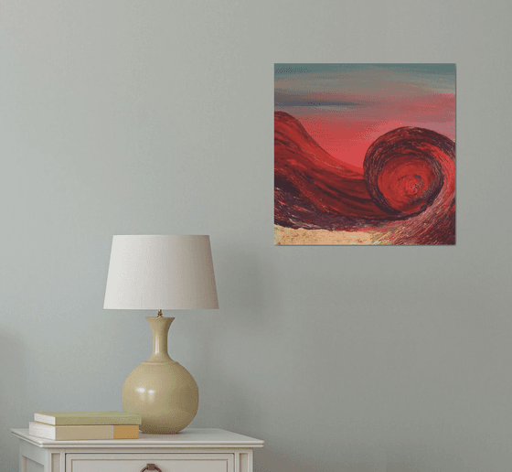 Molten Lava - abstract