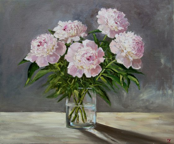 Flowers. Peonies.