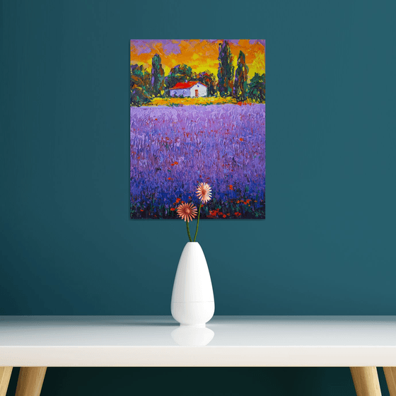 Lavender evening