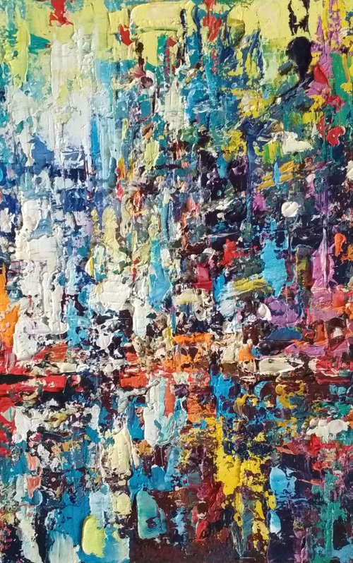 Urban Landscape 12 60x40sm. by Andrej  Ostapchuk