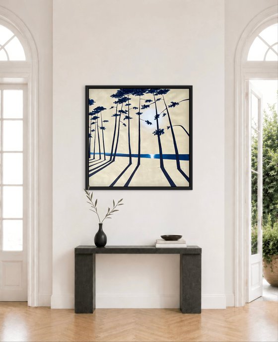 Cap Coz indigo 100x100