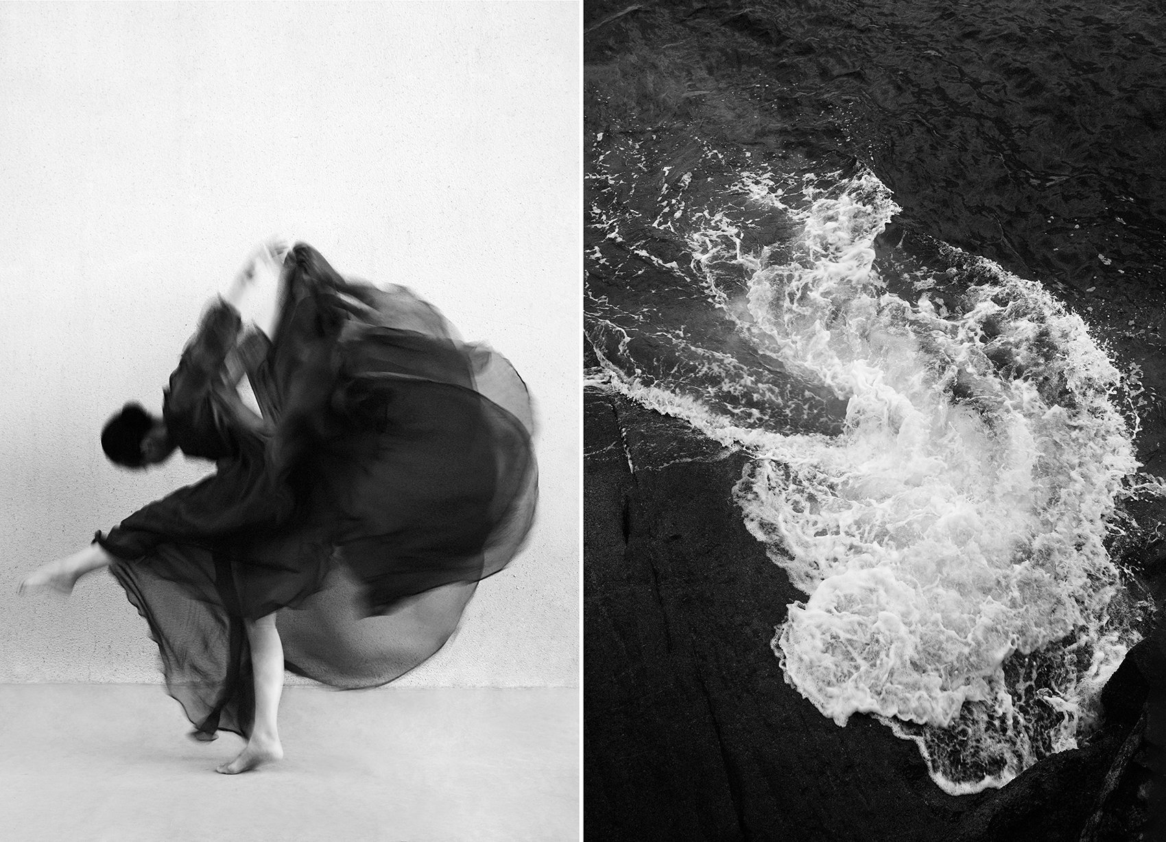 Expressive Landscape Photograph By Xidong Luo, 31 X 23", Tides Within - Ii, Original Artwork