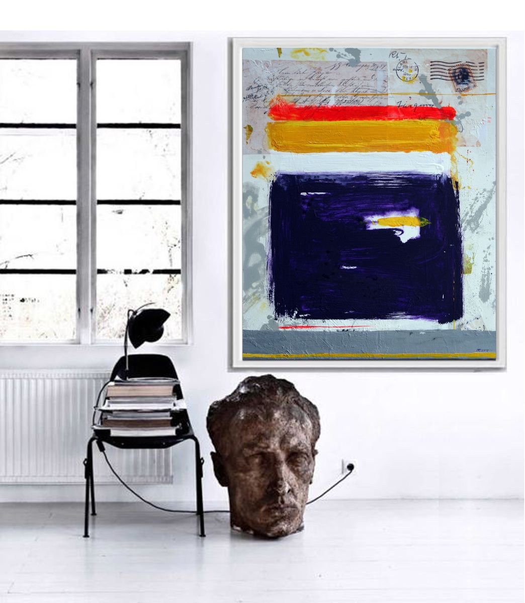 Some memories Mixed-media painting by Veljko Martinovic | Artfinder