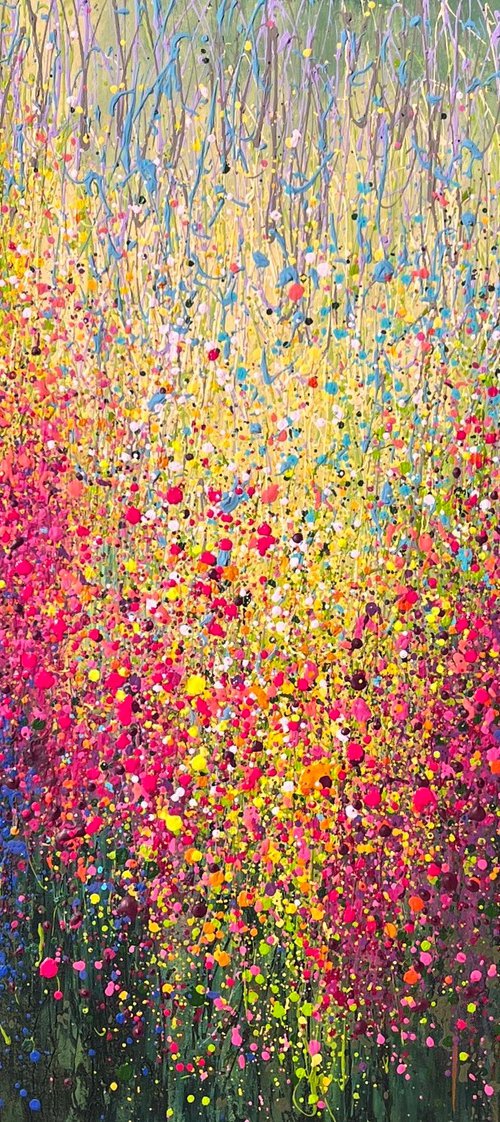 Summer Meadow - Small Pink by Bogdana Antoniuk