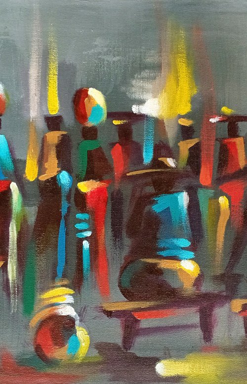 Market circle by Alex Mensah