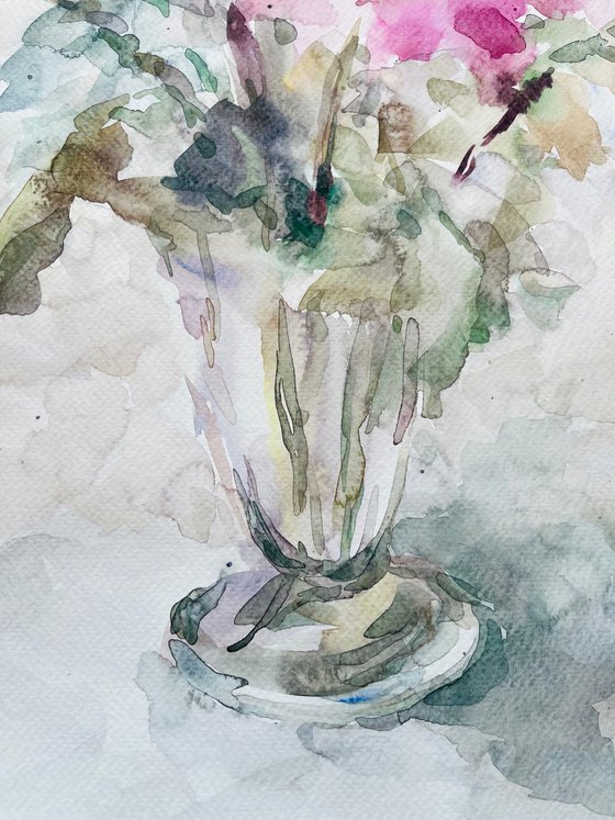 Peonies 50x65 cm 2025