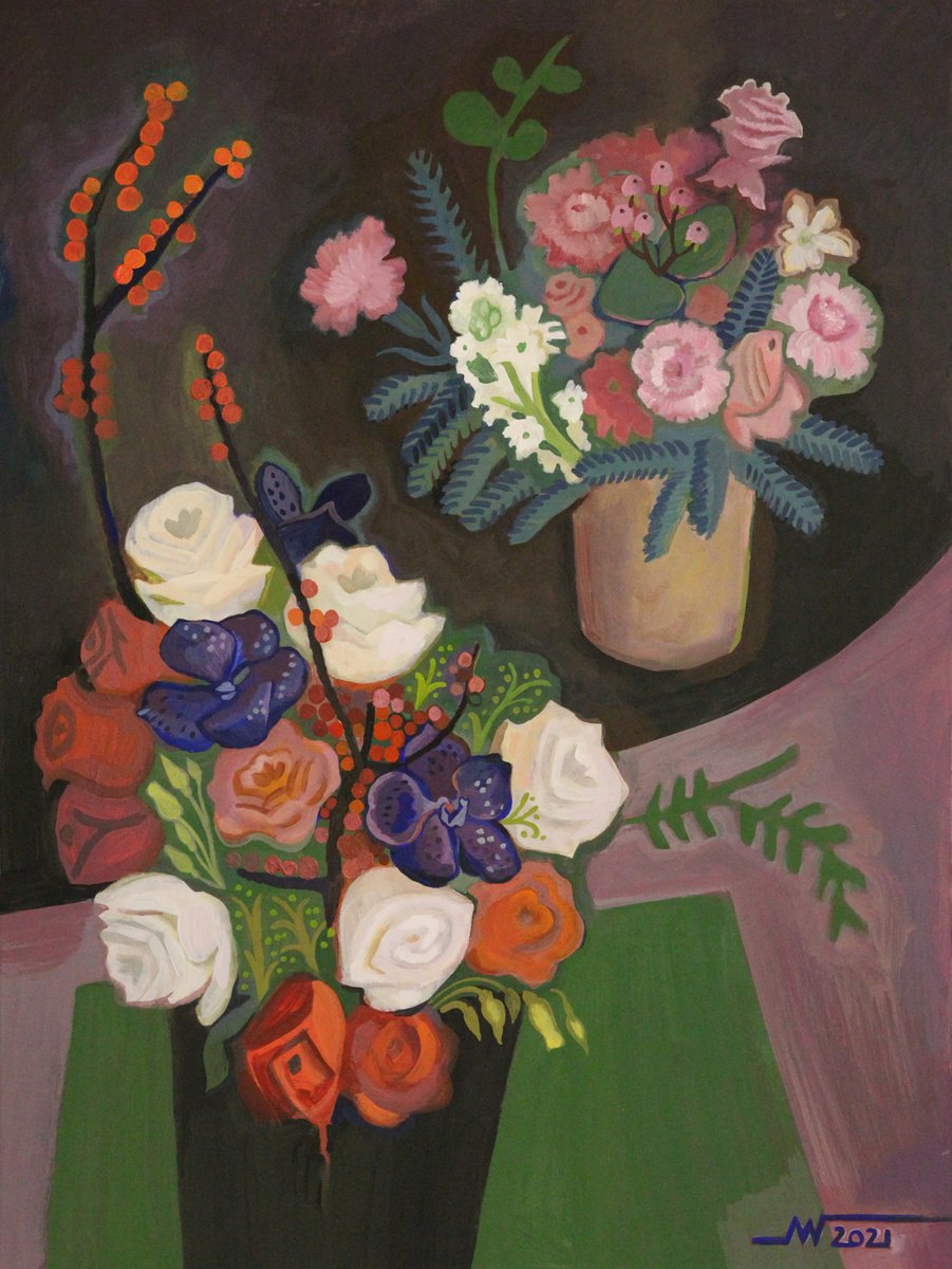 Flowers by Marina Gorkaeva