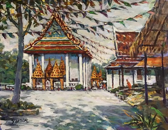 Buddhist temple, Temple in Thailand, Talingshun Temple, Bangkok temple