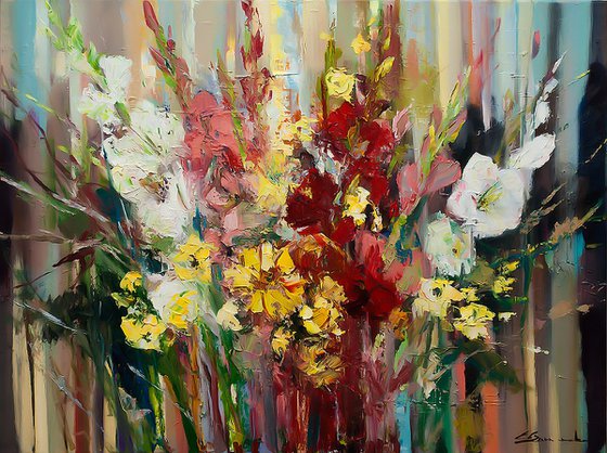 'Gladiolus bouquet'