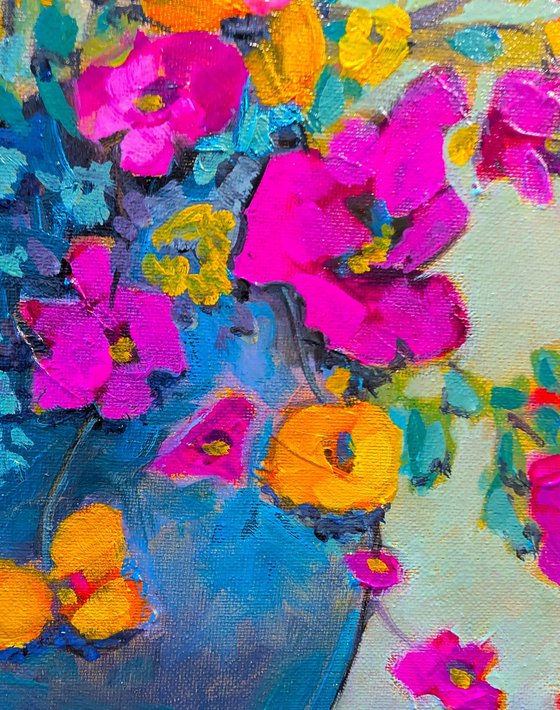 Pink, Yellow.