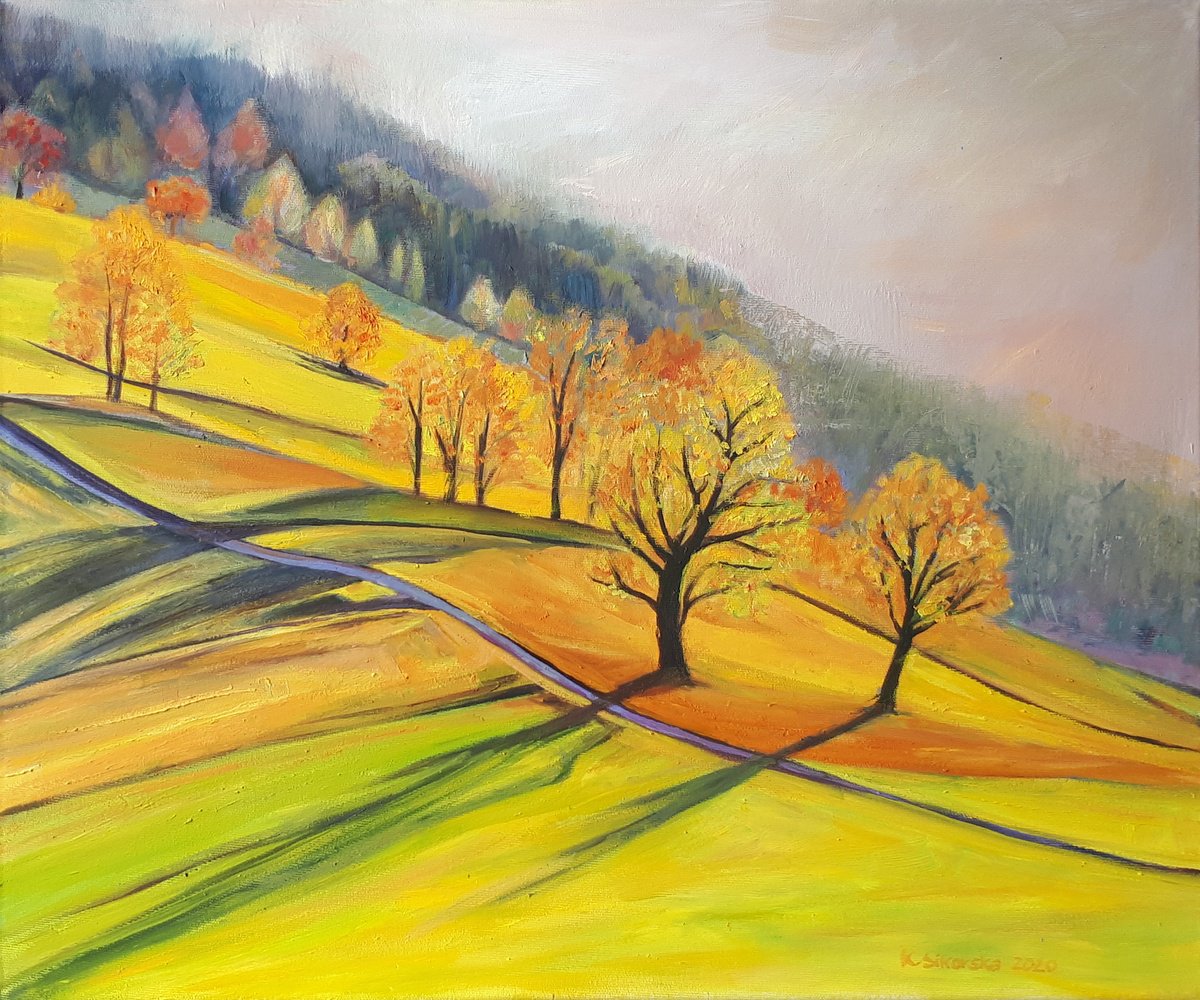 Autumn in the Mountains by Katarzyna Sikorska-Gawlas