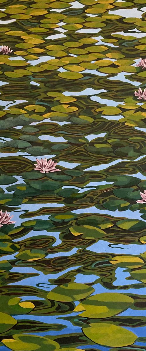 Water-Lily Field by Tarja Laine