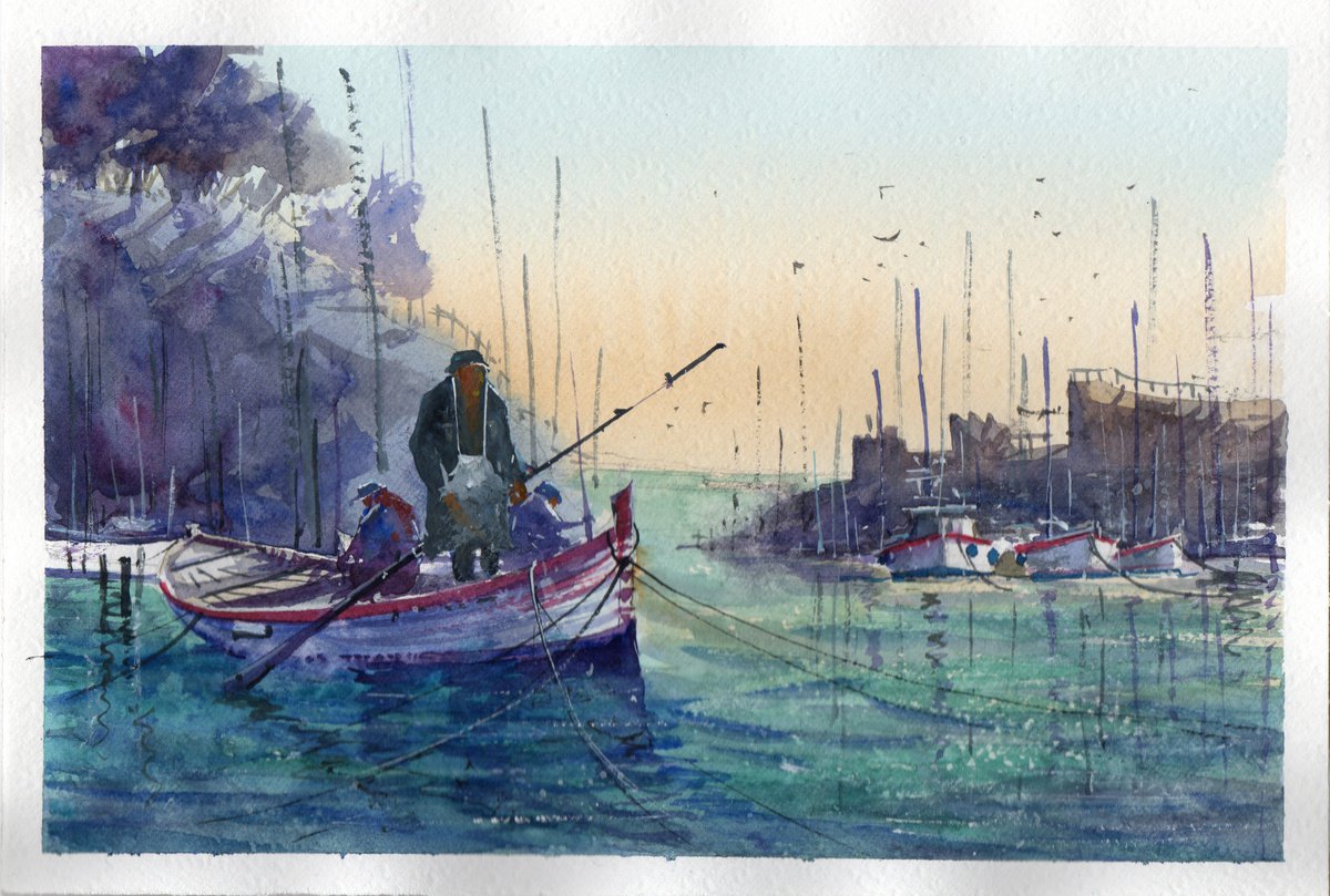 Cornwall_Fishermen by Rajan Dey