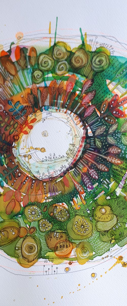 Mandala 8.- when fairies tell the tales by Simon Tünde