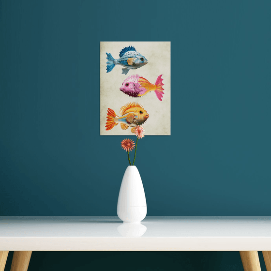 Inflatable puffer fish