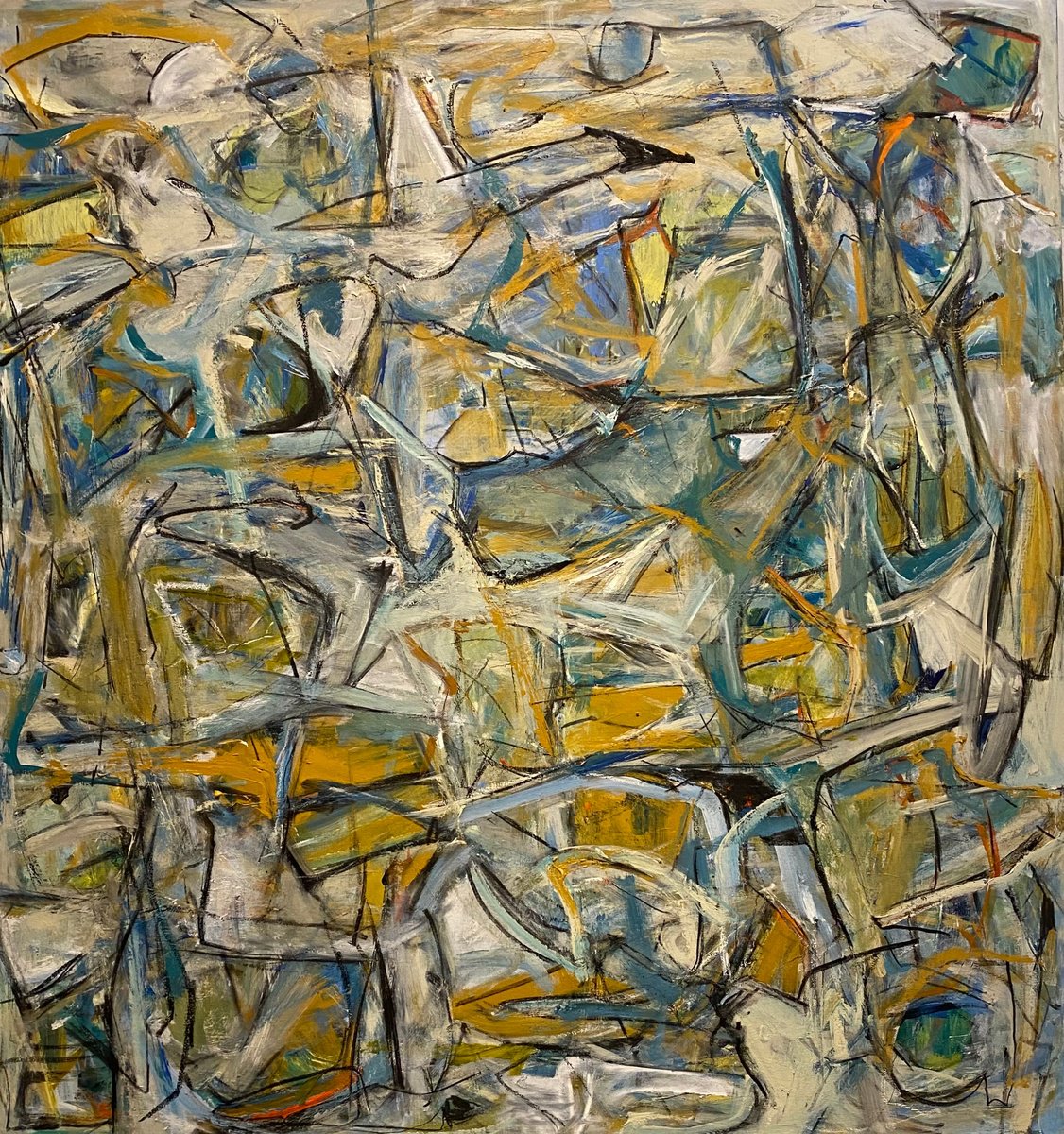 Departure By Lloyd Tabing, 59 X 63, Artwork For Sale On Artfinder