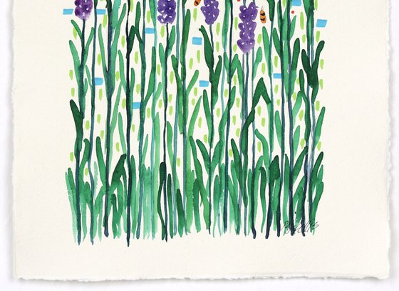 Lavender and Bees